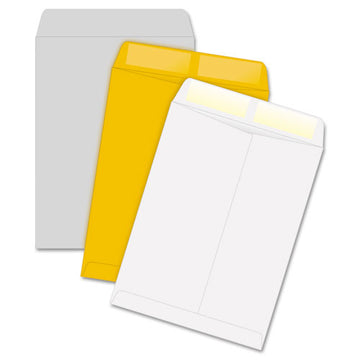 Quality Park™ Catalog Envelope, #10 1-2, Square Flap, Gummed Closure, 9 X 12, White, 100-box freeshipping - TVN Wholesale
